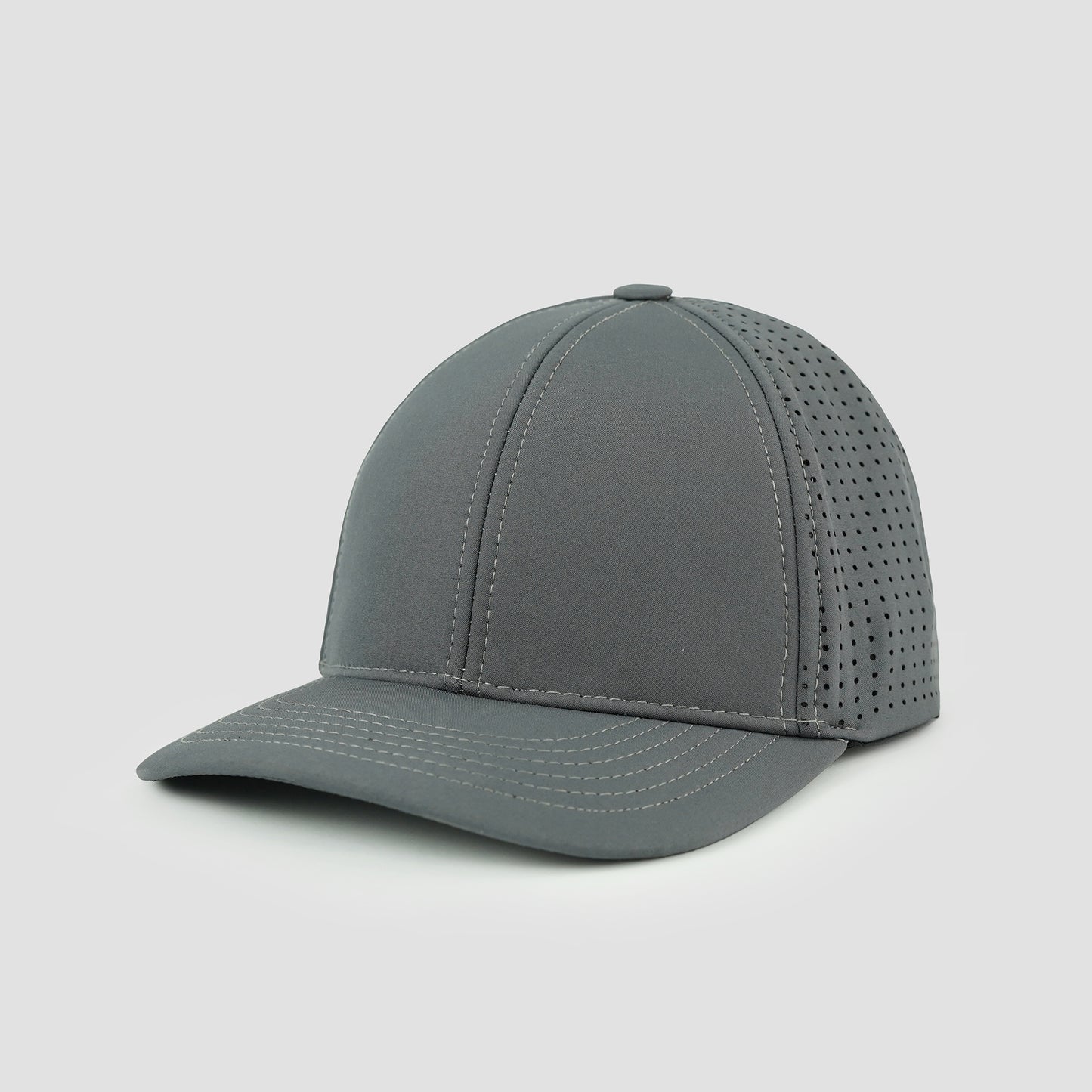Drifting Soul Gray cap in softshell fabric, windproof and breathable