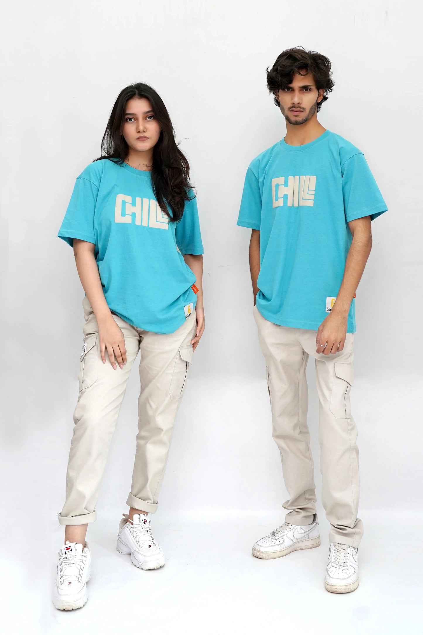 Soft Chill oversized t-shirt, 100% cotton, breathable jersey, streetwear look