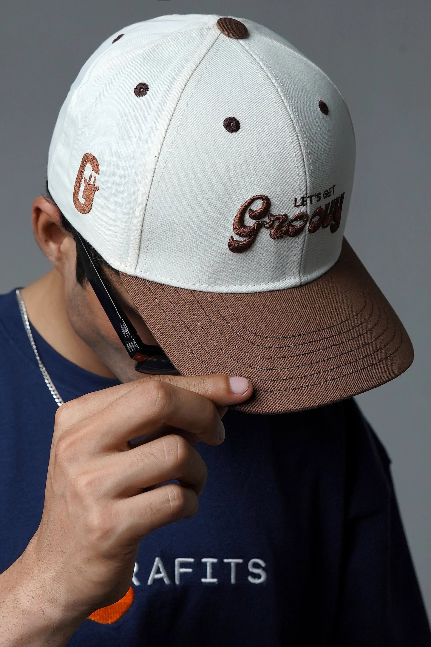 Girafits Groovy Baseball hat with 3d embroidery