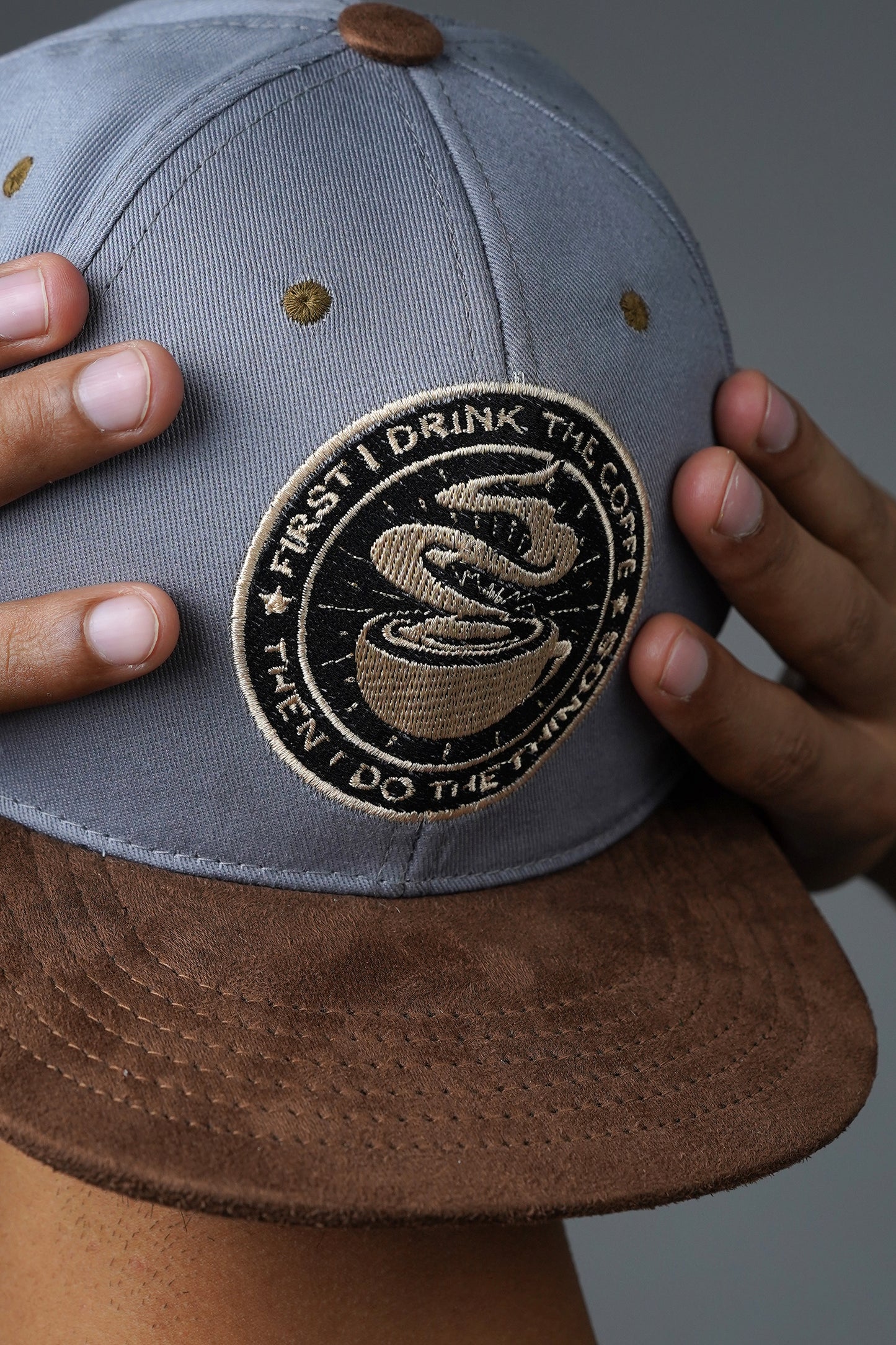 premium snapback coffee lover