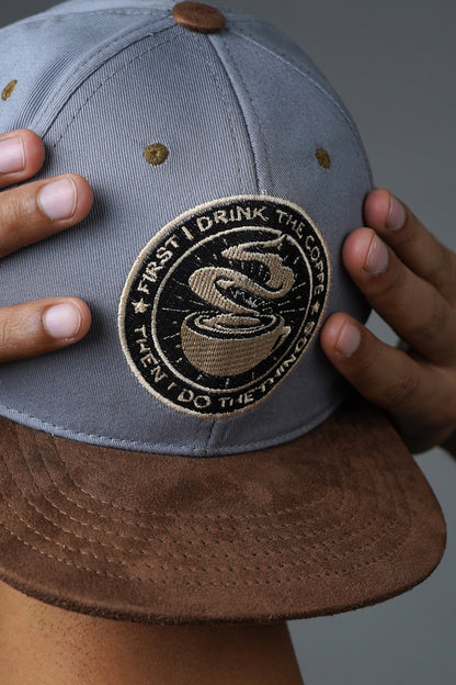 premium snapback coffee lover