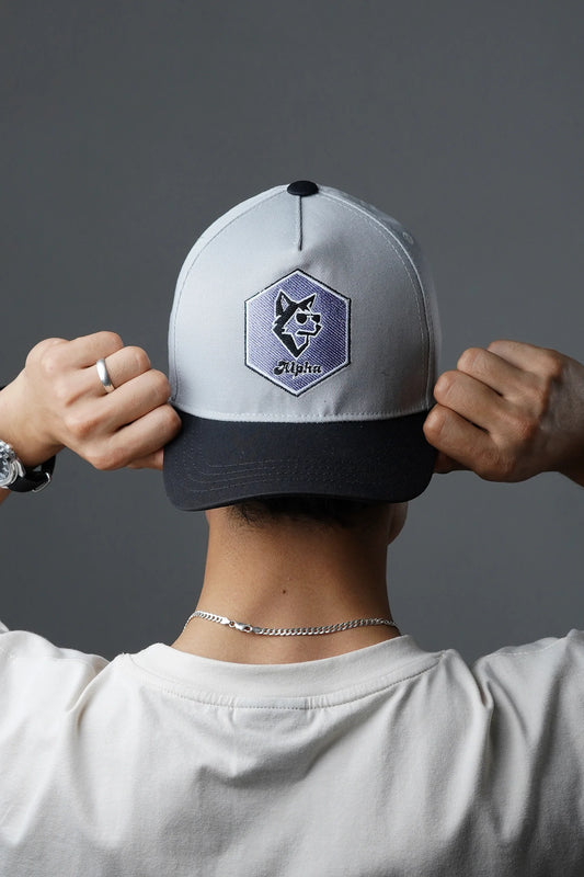 alpha cap with wolf embroidery patch