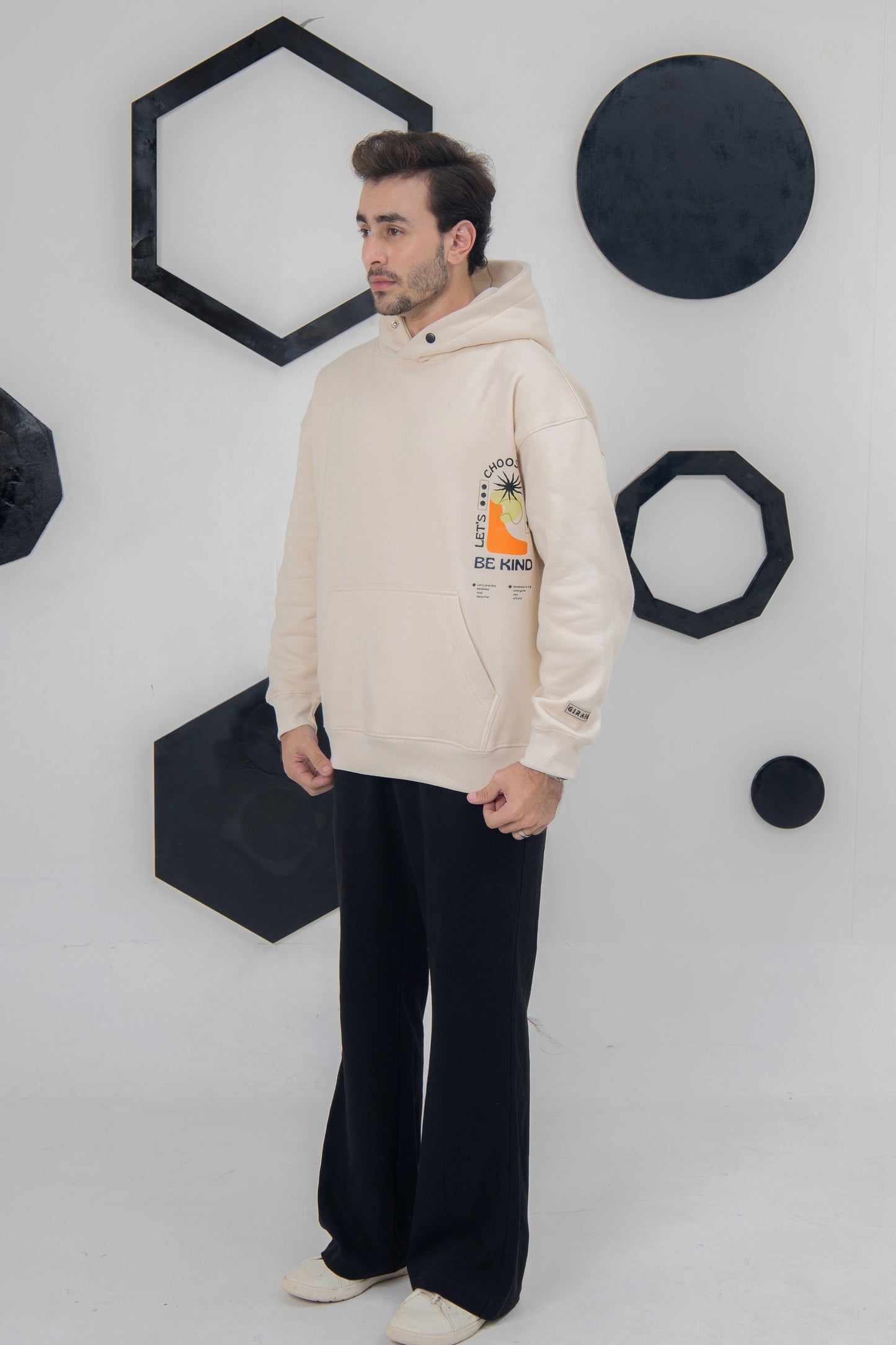 Soft and durable cotton hoodie, premium printing