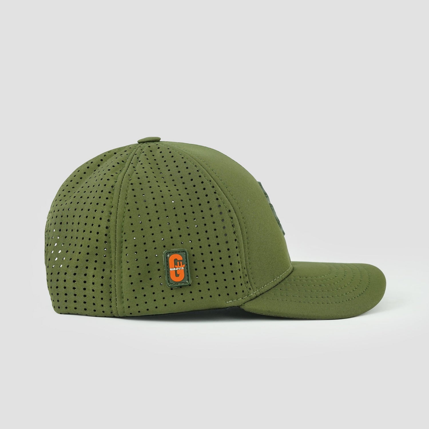 Adventure-ready baseball cap, olive green, sweat proof and windproof