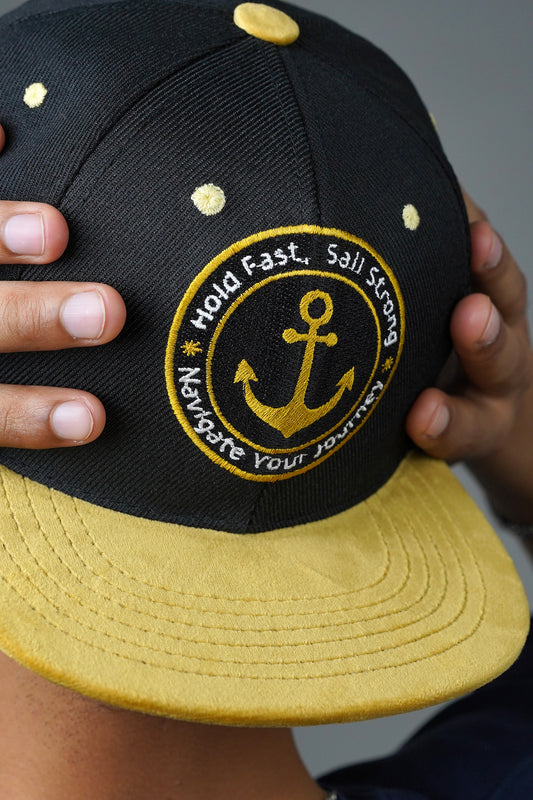 set sail snapback embroidery cap