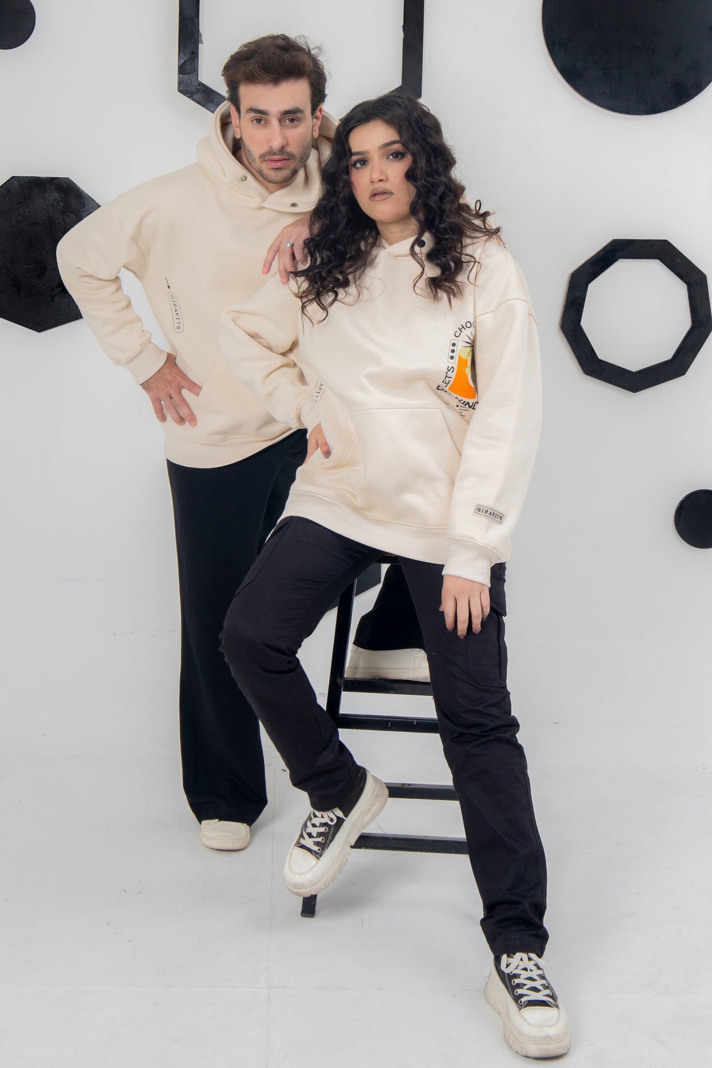 Be Kind hoodie, 350 GSM fleece, comfy and warm